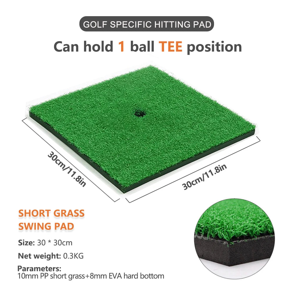 Backyard Golf Practice Mat – Fix Your Slice & Improve Irons at Home