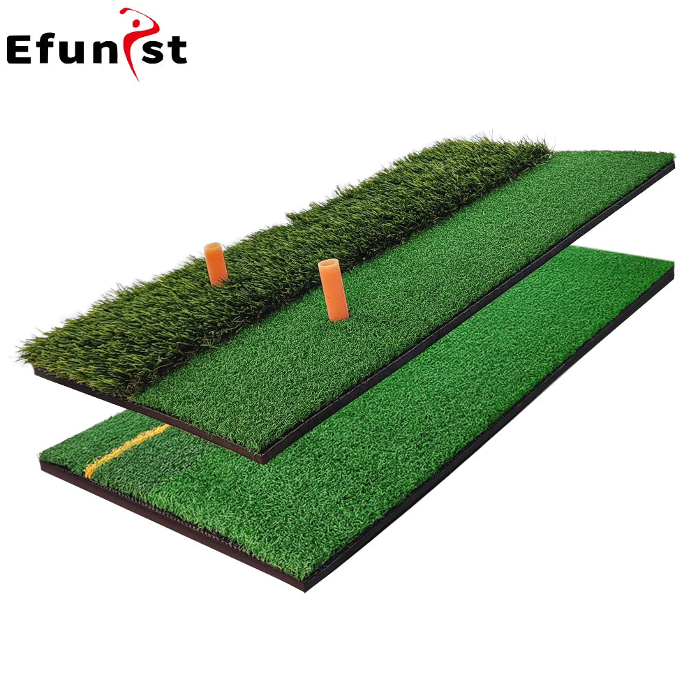 Backyard Golf Practice Mat – Fix Your Slice & Improve Irons at Home