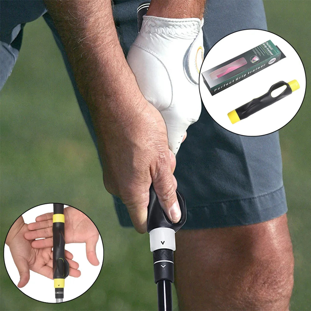 Golf Grip Trainer - Perfect Your Swing & Improve Your Accuracy At Home