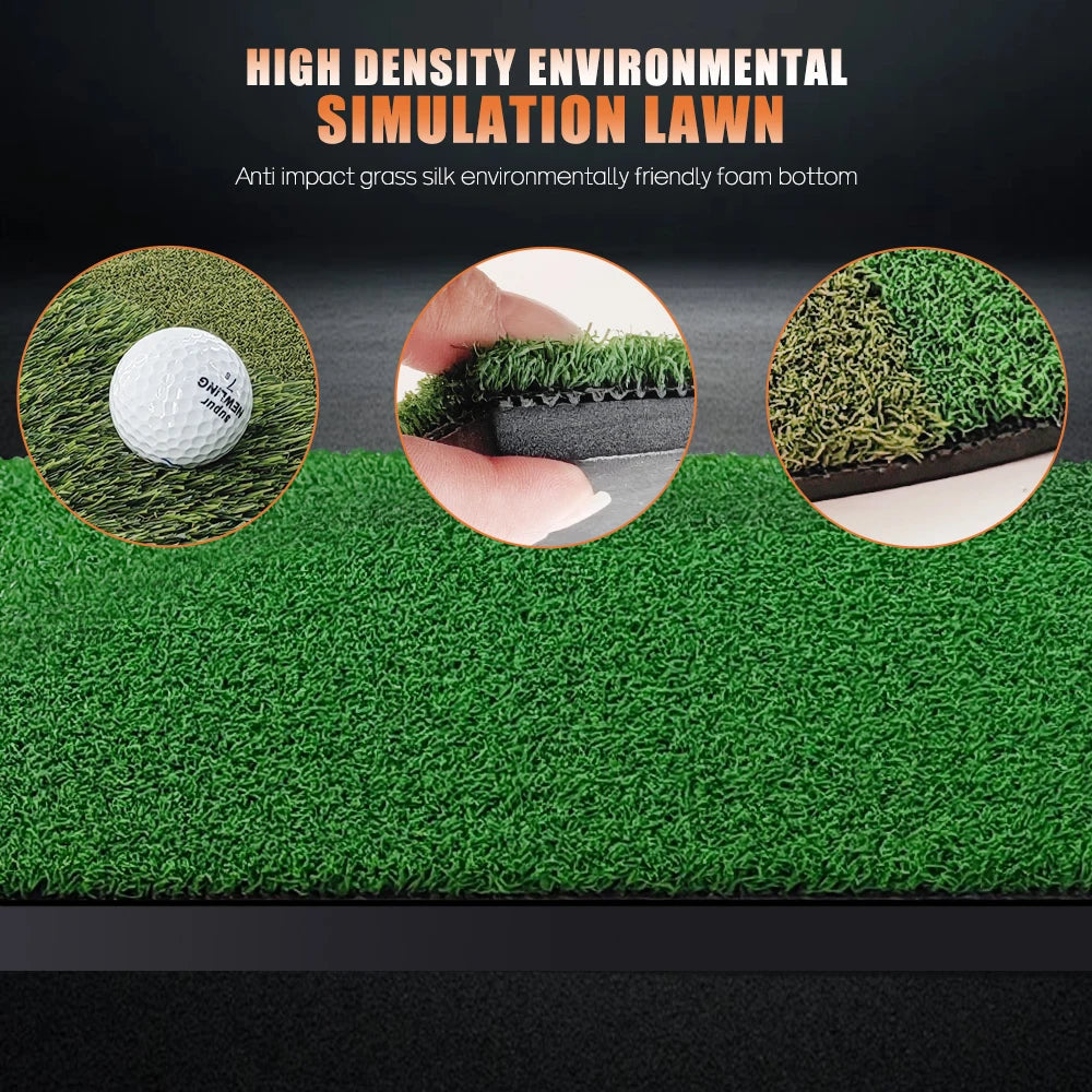 Backyard Golf Practice Mat - Fix Your Slice & Improve Your Slice At Home