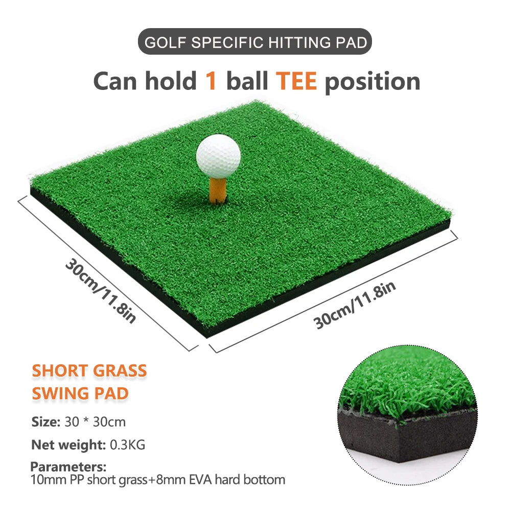 Backyard Golf Practice Mat - Fix Your Slice & Improve Your Slice At Home